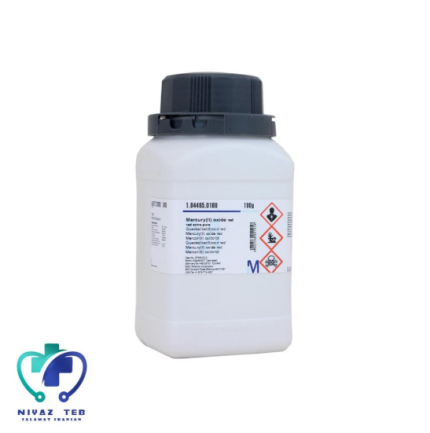 اکسید جیوه قرمز ۱۰۰ گرمی Mercury Oxide مرک